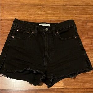 Abercrombie and Fitch the mom short high rise!  Worn a few times only!